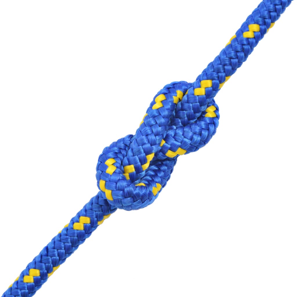 vidaXL Marine Rope Polypropylene 14 mm 50 m Blue