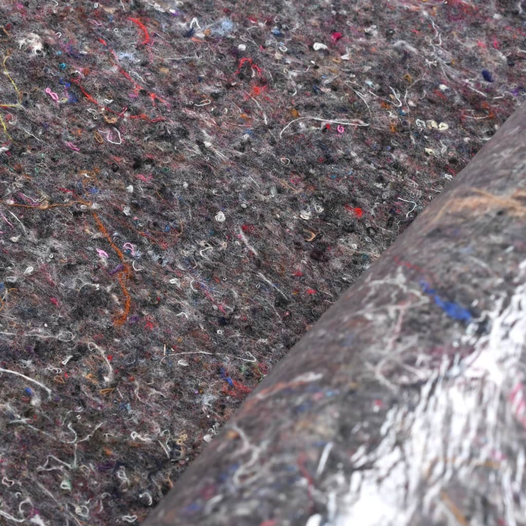 vidaXL Non-slip Painter Fleece 50 m 180 g/m² Grey