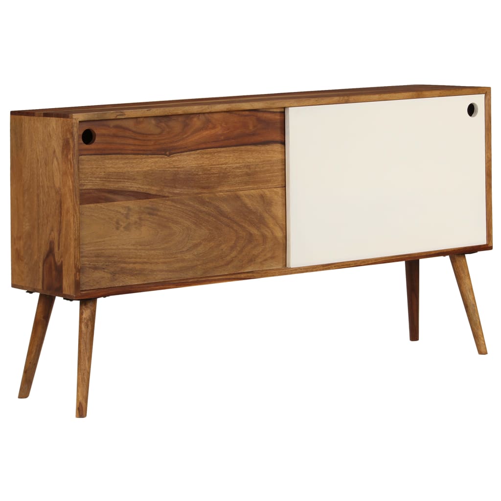 vidaXL Sideboard Solid Sheesham Wood 118x30x66 cm