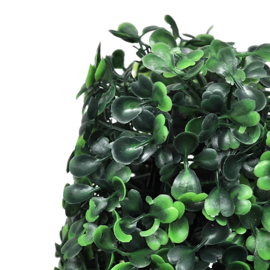 vidaXL Set of 3 Artificial Boxwood Pyramid Topiary