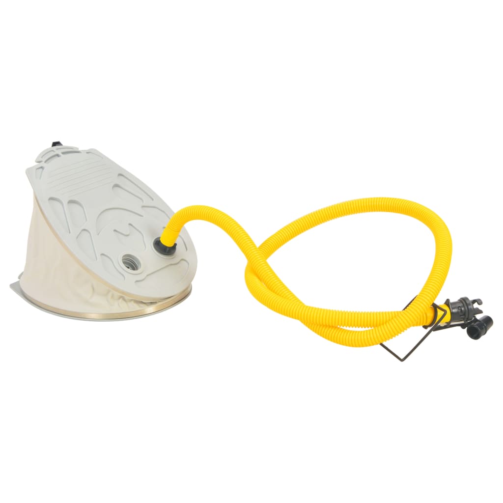 vidaXL Inflatable Gymnastics Mat with Pump 400x100x10 cm PVC Green