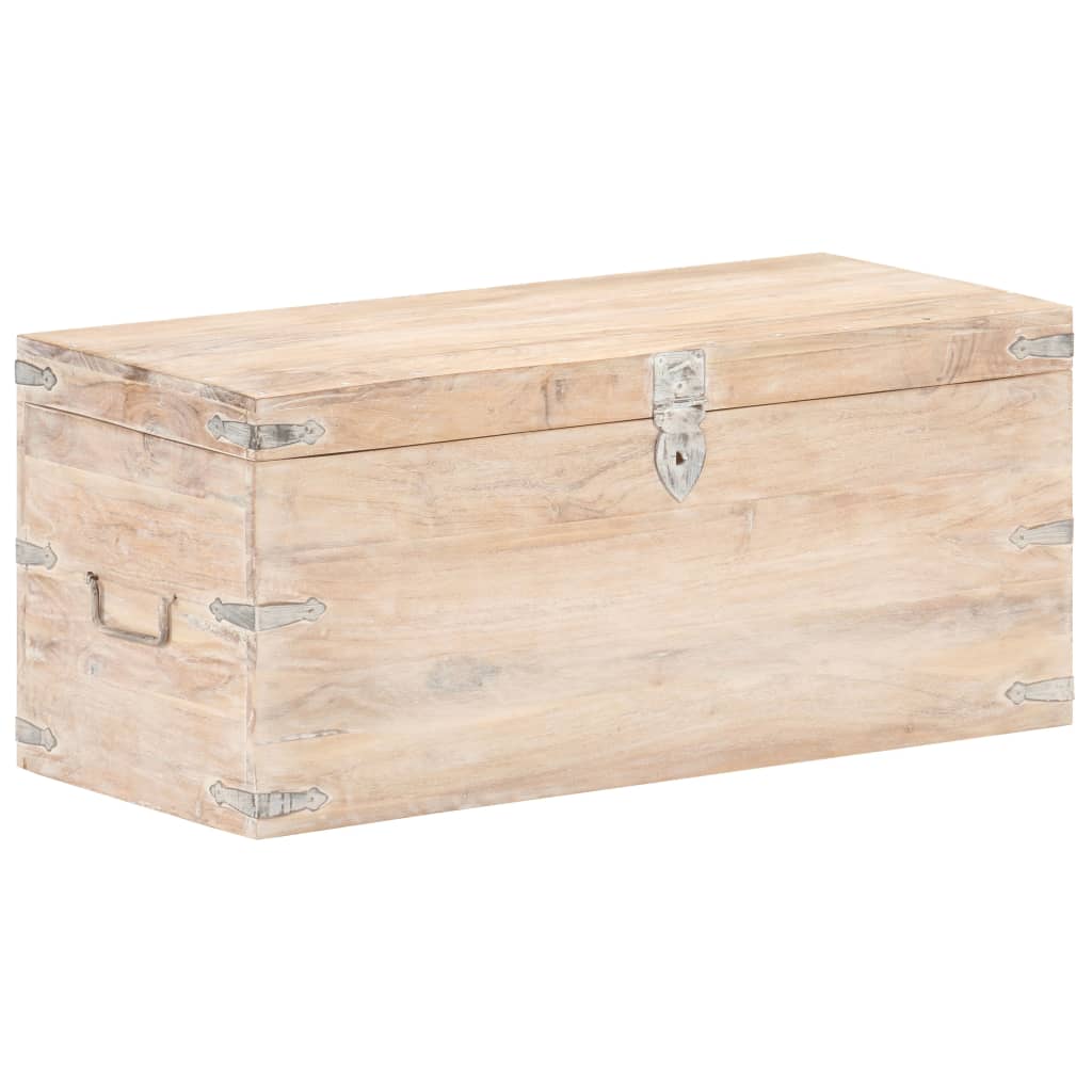 vidaXL Chest 90x40x40 cm Solid Acacia Wood