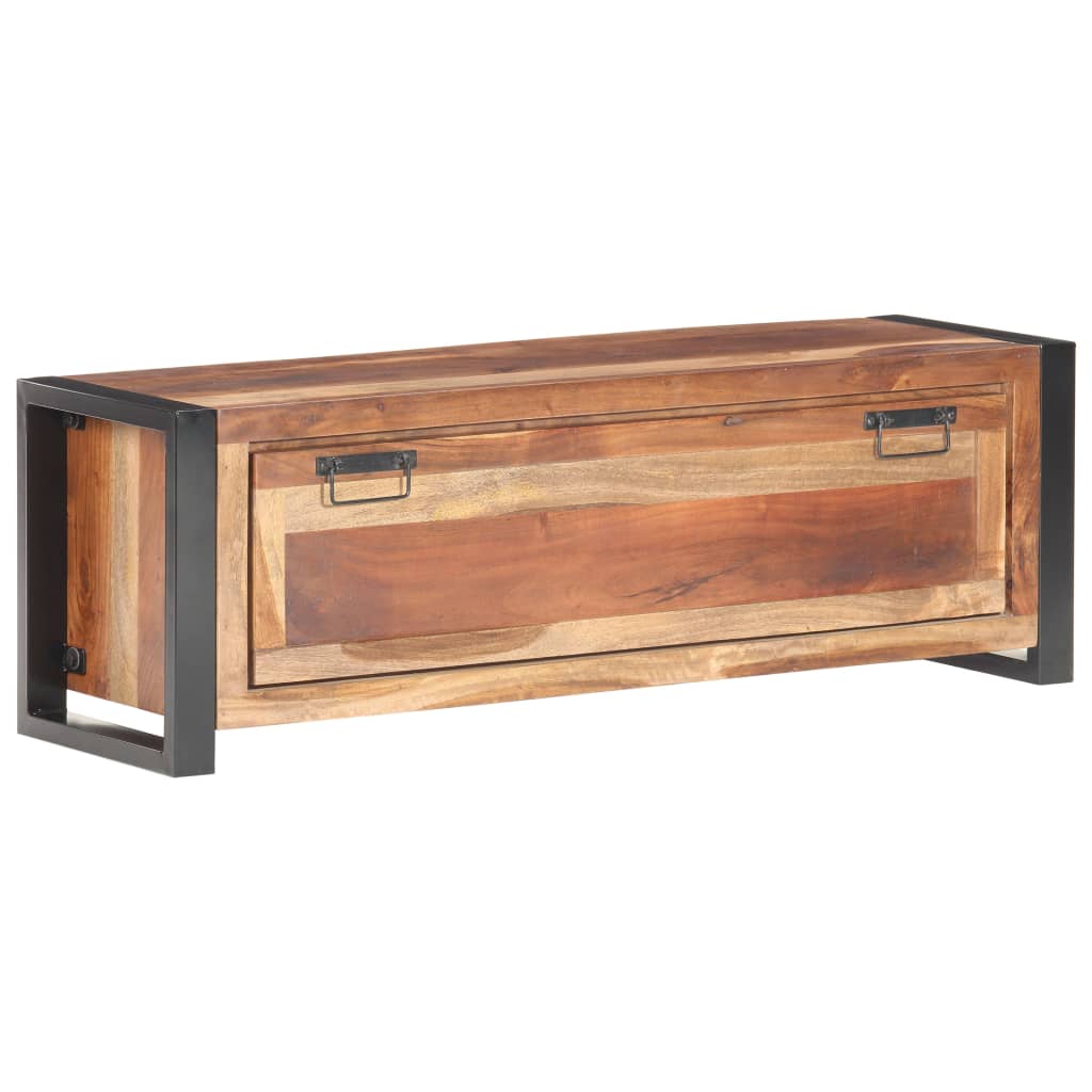 vidaXL Shoe Cabinet 120x35x40 cm Solid Wood