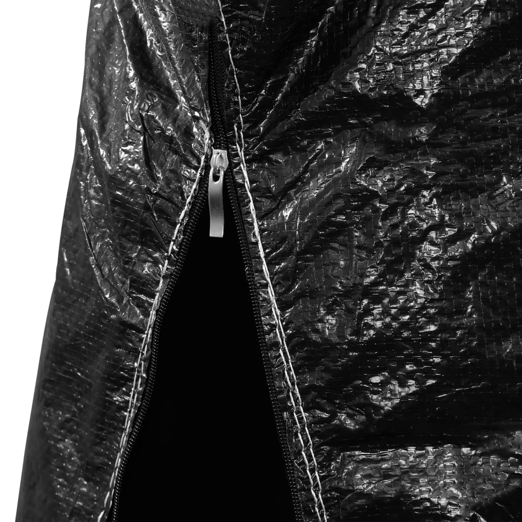 vidaXL Umbrella Covers 2 pcs with Zipper PE 175 cm