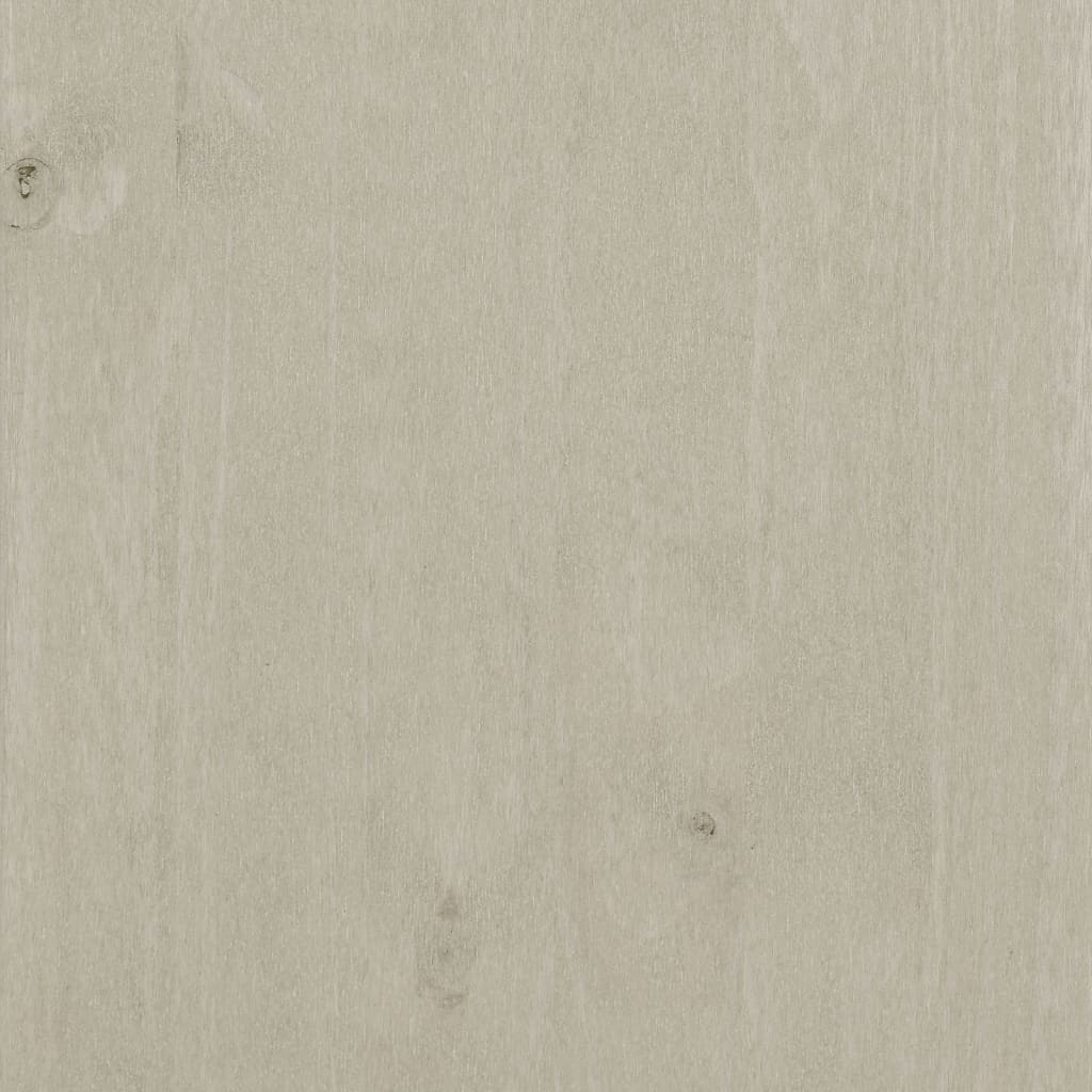 vidaXL Sideboard "HAMAR" White 113x40x80 cm Solid Wood Pine