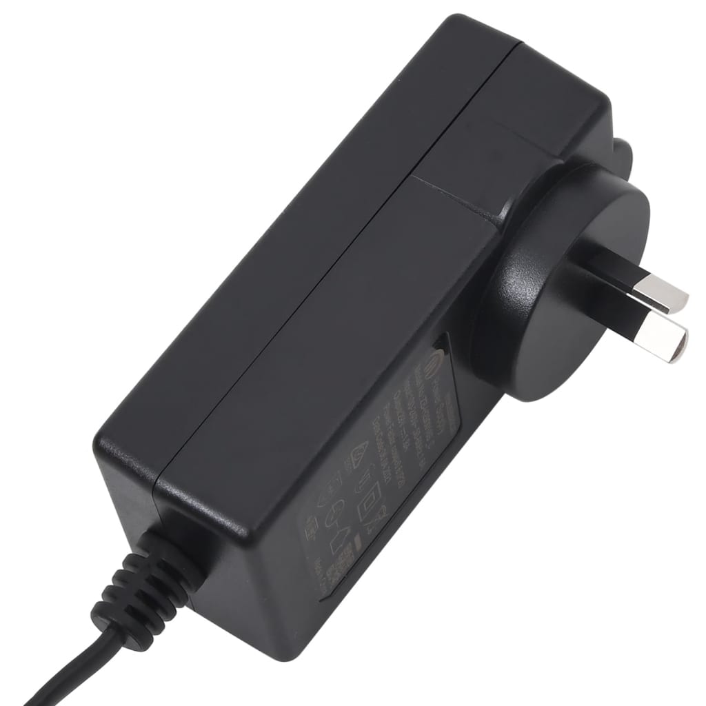 vidaXL Stand up Massage Recliner Chair Black Fabric