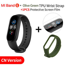 Load image into Gallery viewer, In Stock Xiaomi Mi Band 5 Smart Bracelet 1.1&quot; AMOLED Colorful Screen Heart Rate Fitness Tracker Bluetooth 5.0 Waterproof Miband5
