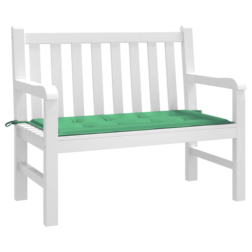 vidaXL Garden Bench Cushion Green 120x50x4 cm Oxford Fabric