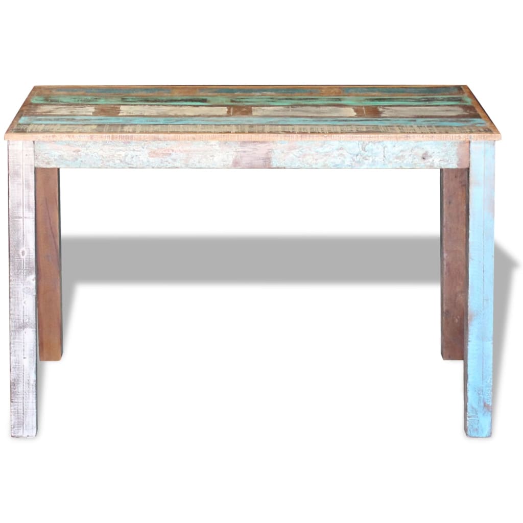 vidaXL Dining Table Solid Reclaimed Wood 115x60x76 cm