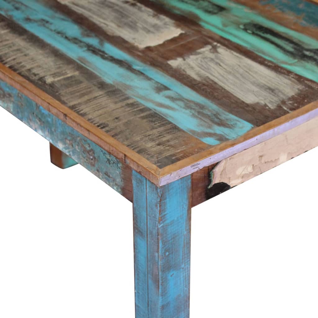 vidaXL Dining Table Solid Reclaimed Wood 115x60x76 cm