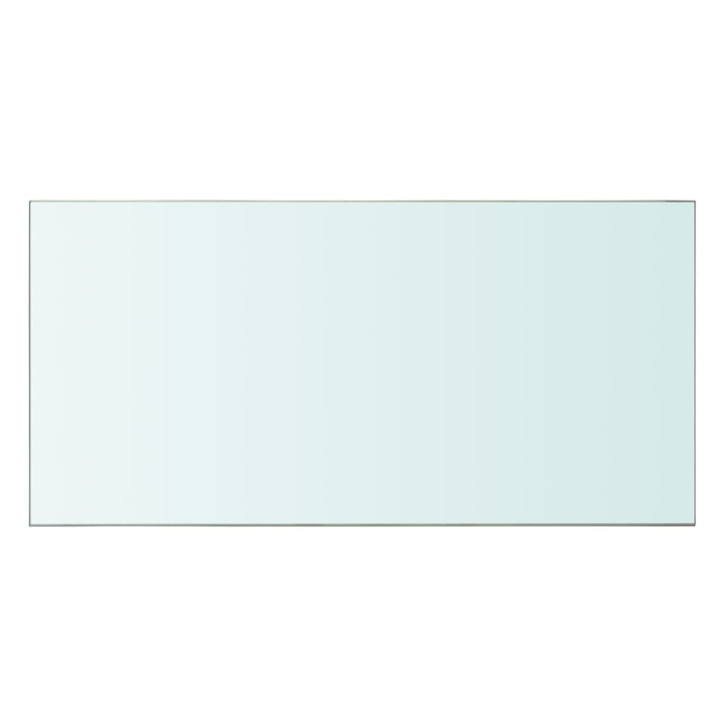 vidaXL Shelf Panel Glass Clear 60x30 cm