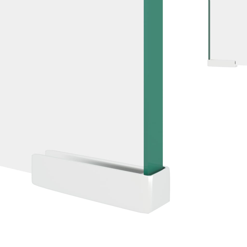 vidaXL TV Stand/Monitor Riser Glass Clear 60x25x11 cm