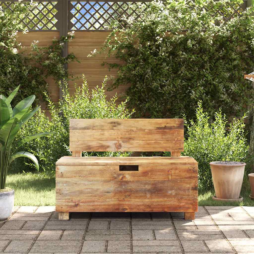 vidaXL Bench Solid Mahogany Wood 86x40x60 cm