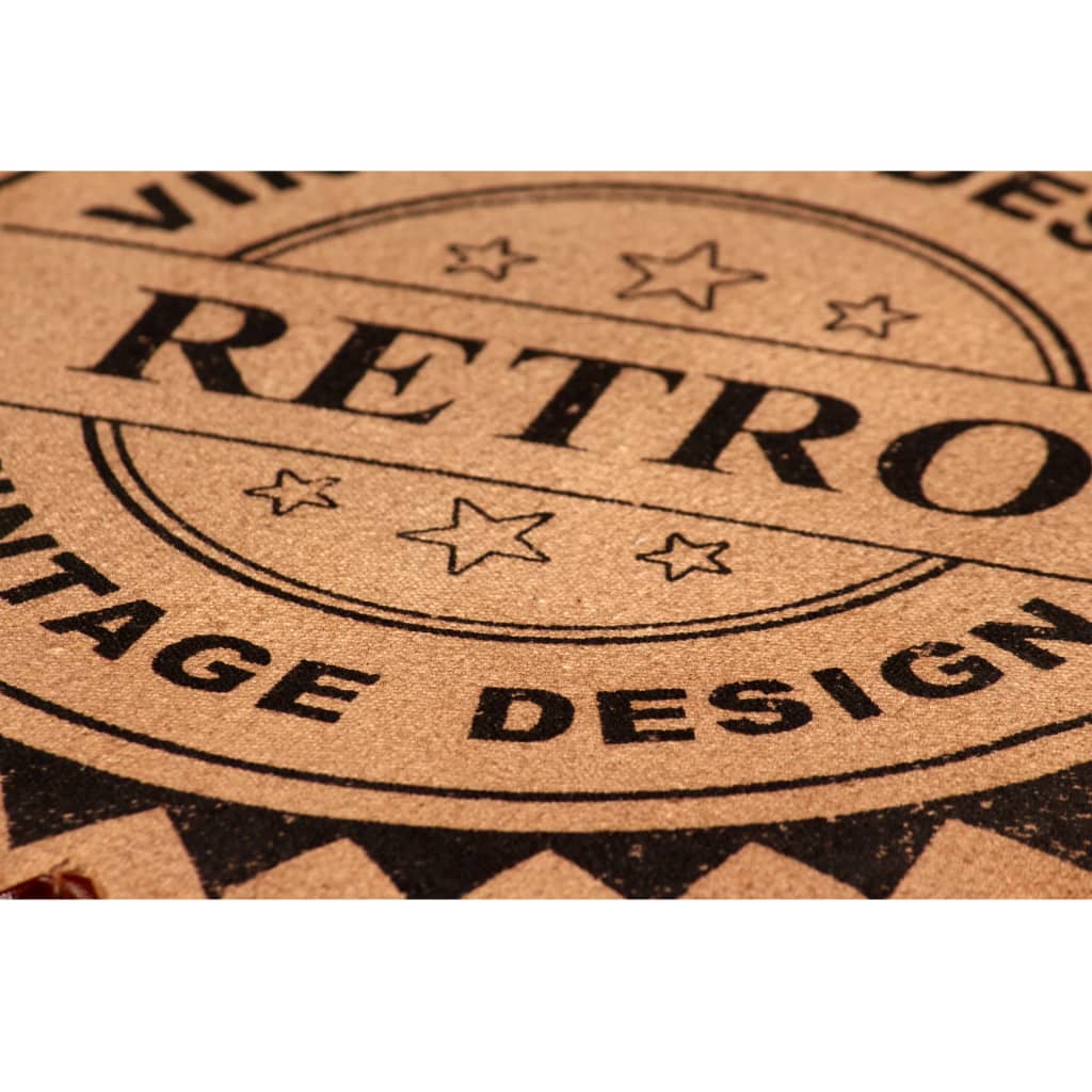 vidaXL Bar Stools 2 pcs Real Leather