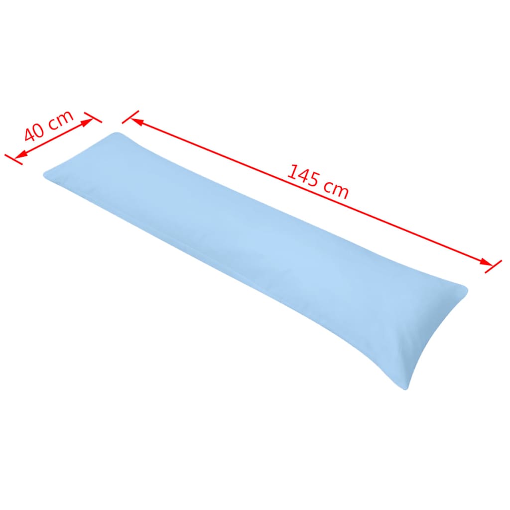 vidaXL Side Sleeper Body Pillow 40x145 cm Blue