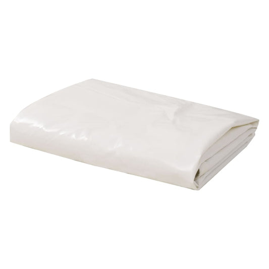 vidaXL Tarpaulin 650 g/m² 3x3 m White
