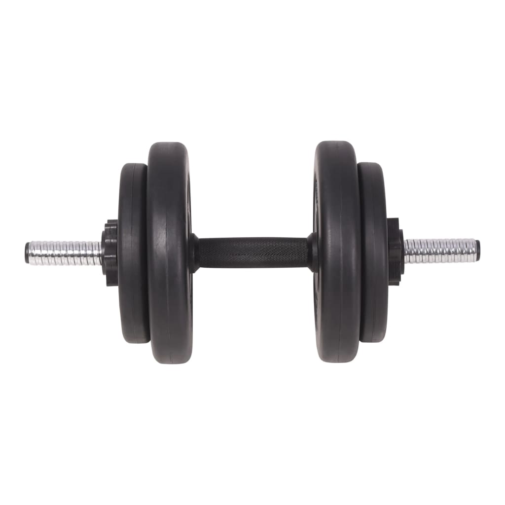 vidaXL Barbell and Dumbbell Set 90 kg