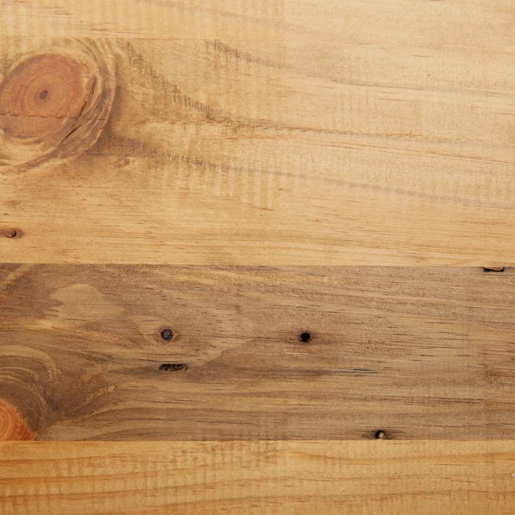 vidaXL Bathroom Mirror Solid Pinewood 70x12x79 cm