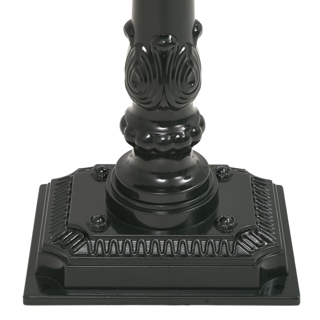 vidaXL Pedestal Letterbox Aluminium Vintage Style Rustproof Green