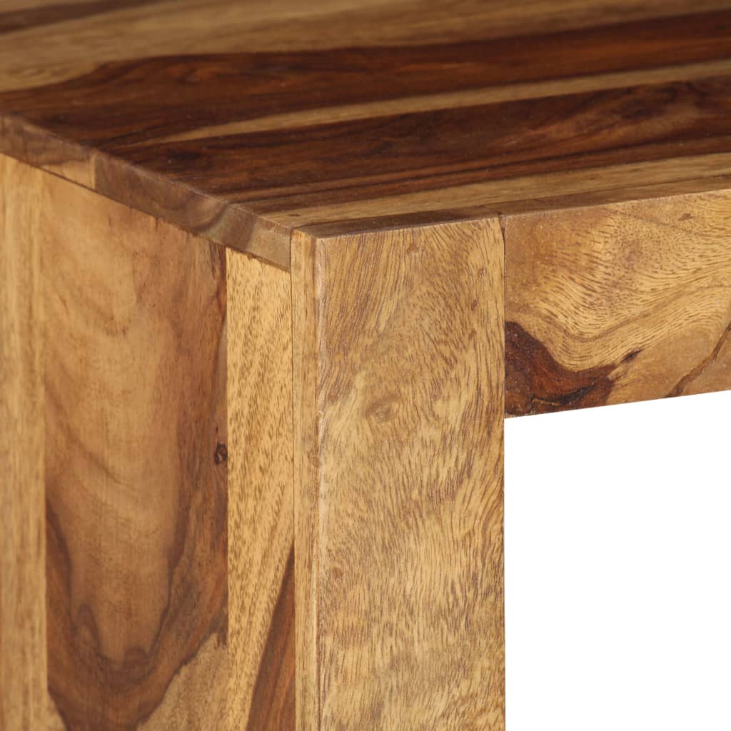 vidaXL TV Cabinet Solid Sheesham Wood 80x30x40 cm