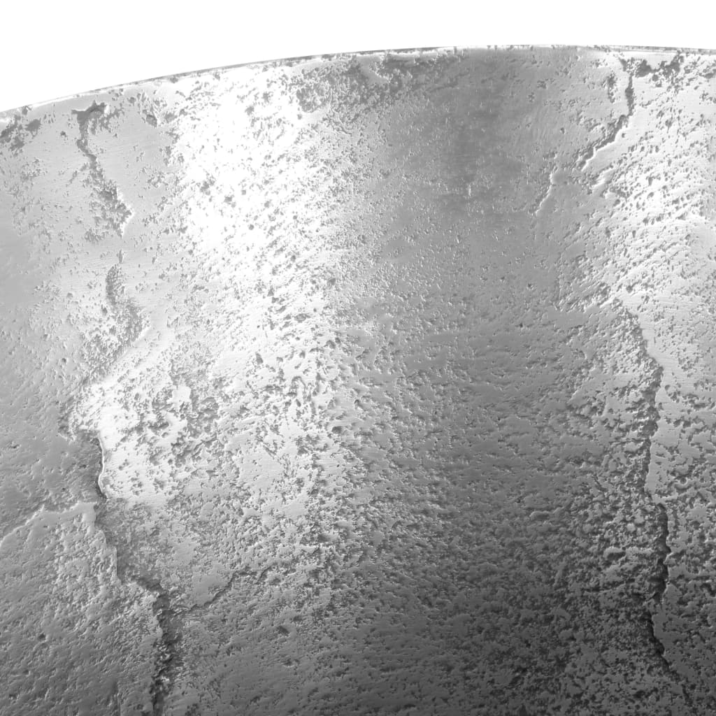 vidaXL Champagne Cooler Solid Aluminium 39x29x71 cm Silver