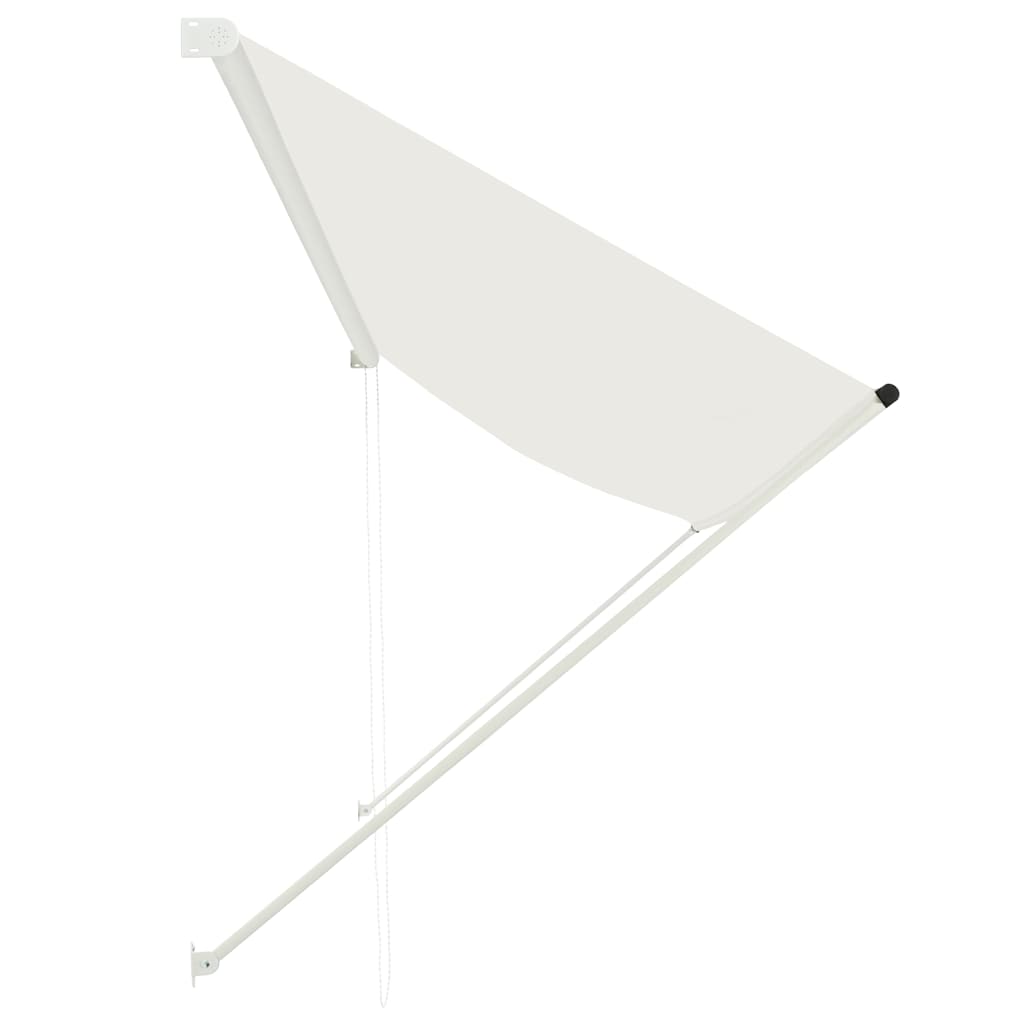 vidaXL Retractable Awning 350x150 cm Cream