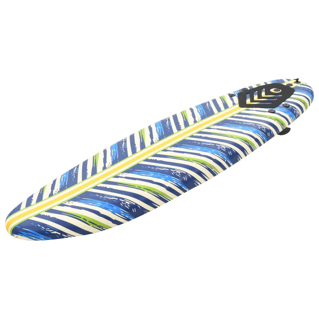 vidaXL Surfboard 170 cm Leaf