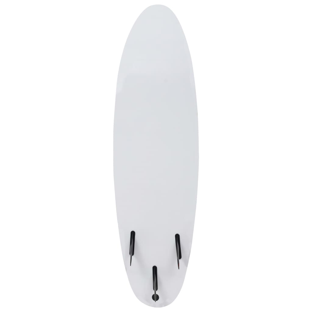 vidaXL Surfboard 170 cm Blue and Cream