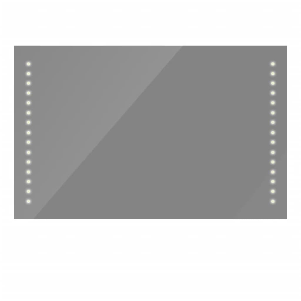 vidaXL Bathroom Mirror 100x60 cm with LED Lights