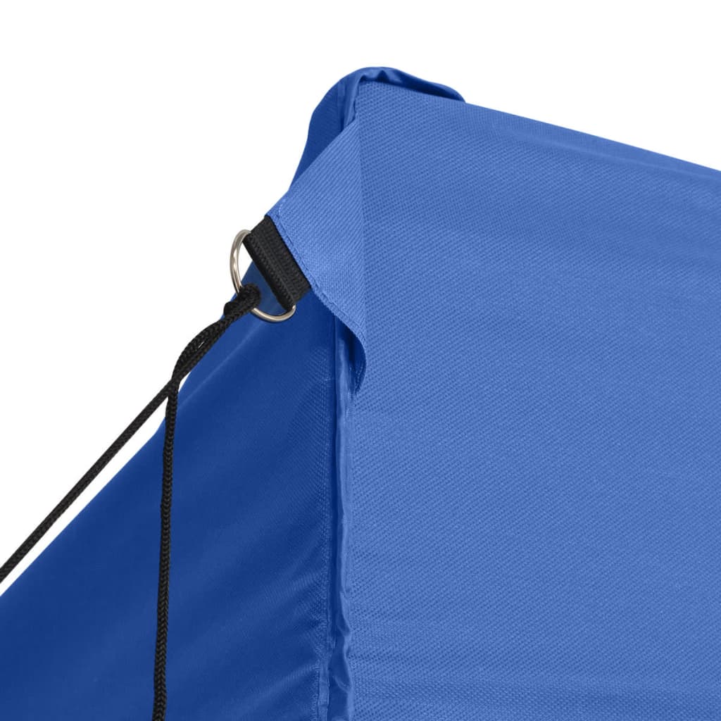 vidaXL Foldable Tent with 3 Walls 3x4.5 m Blue