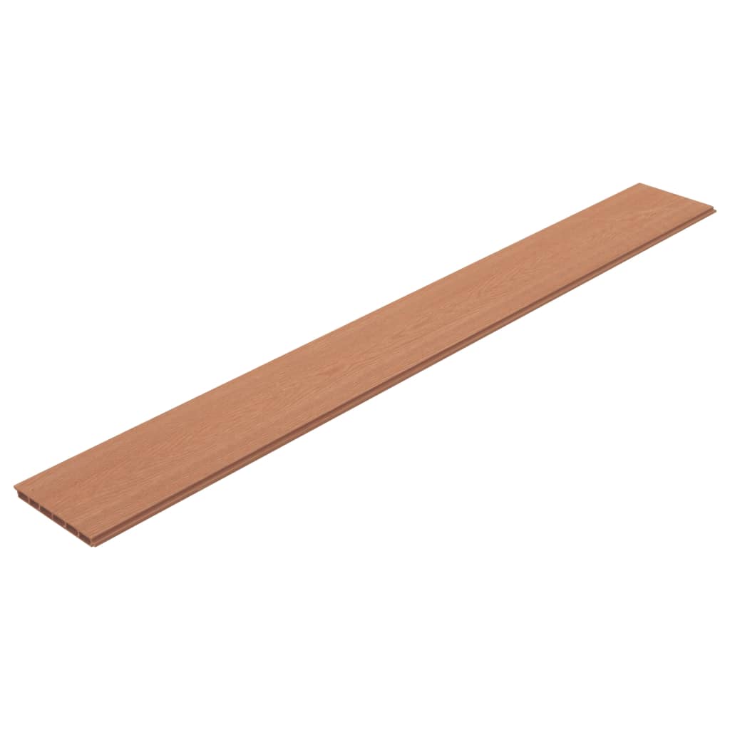 vidaXL Replacement Fence Boards 9 pcs WPC 170 cm Brown