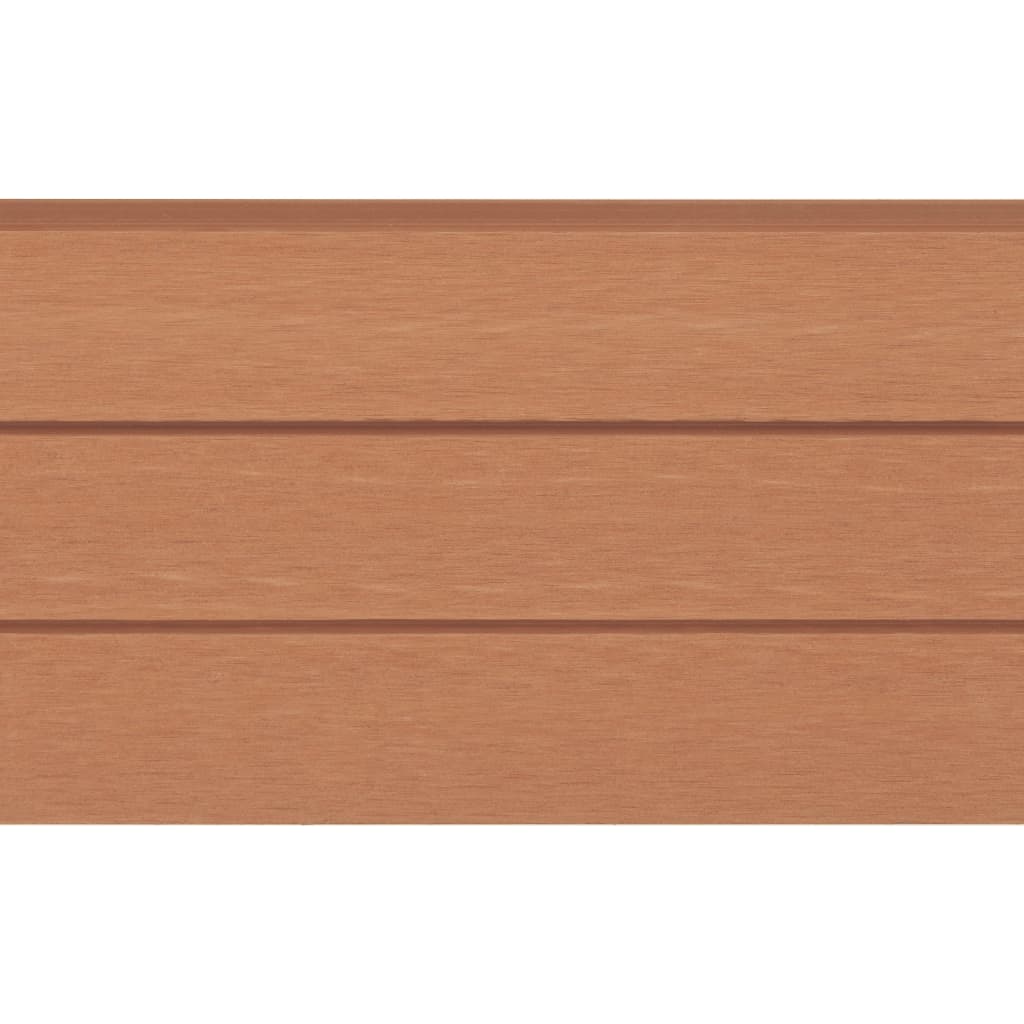 vidaXL Replacement Fence Boards 9 pcs WPC 170 cm Brown