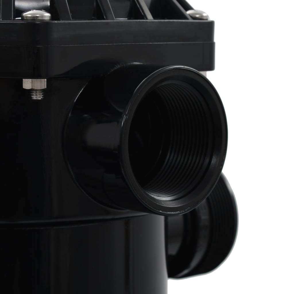 vidaXL Pool Sand Filter with 6 Position Valve Blue 660 mm