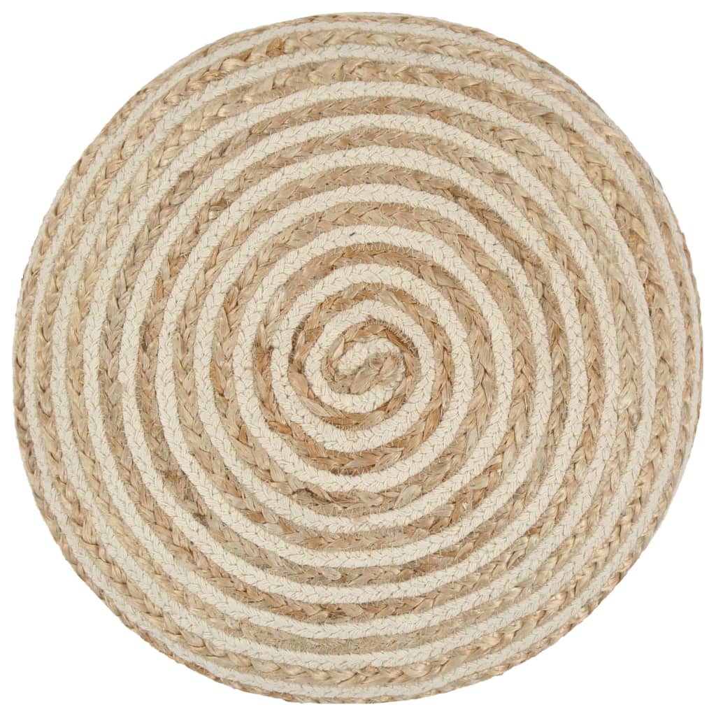 vidaXL Handmade Pouffe 40x45 cm Jute