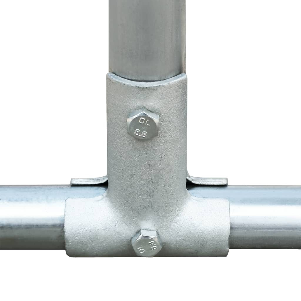 vidaXL Chicken Coop 14x2x2 m Galvanised Steel