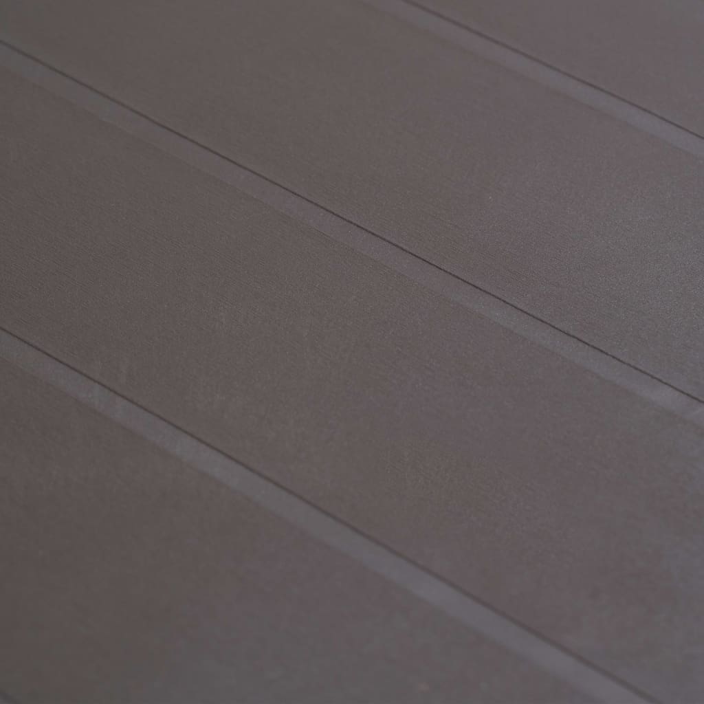 vidaXL Garden Table Brown 150x90x72 cm Plastic Rattan Look