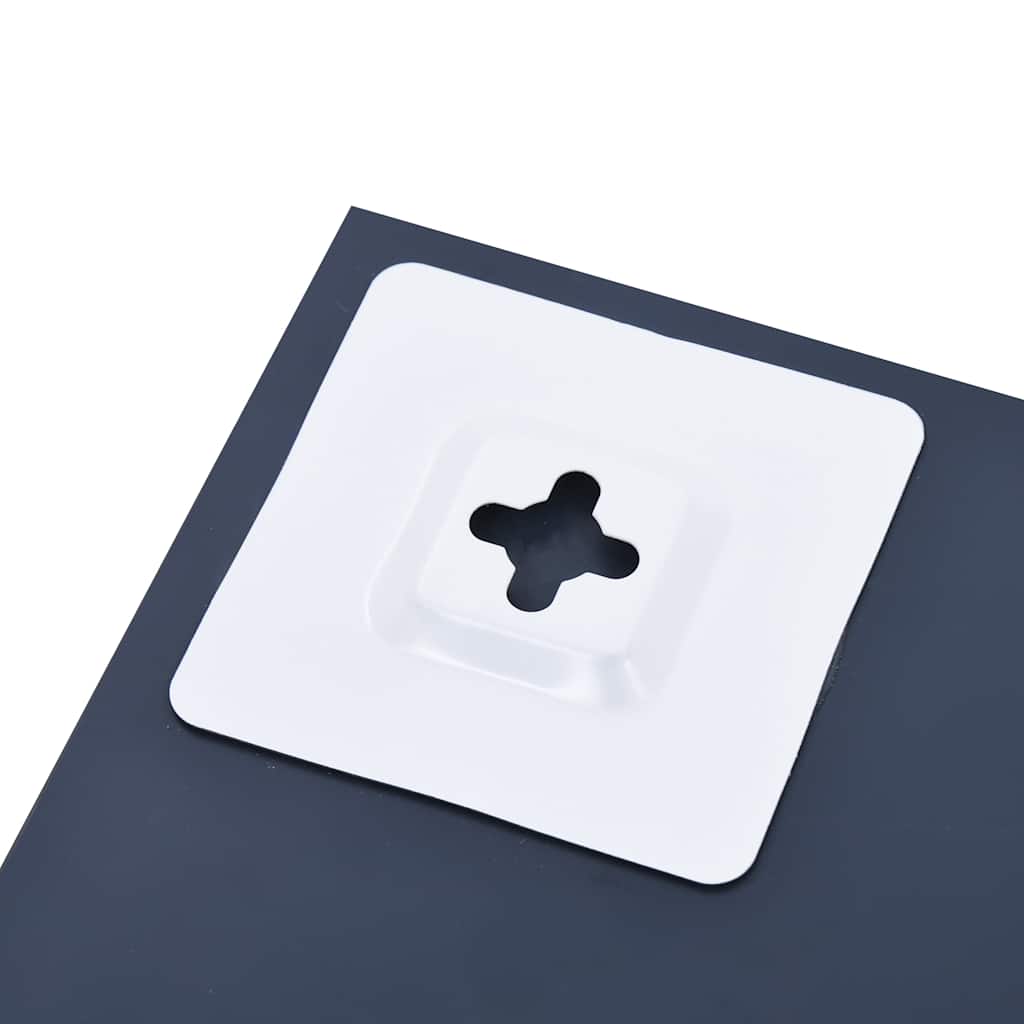 vidaXL Wall Mirror with Shelf 60x60 cm Tempered Glass