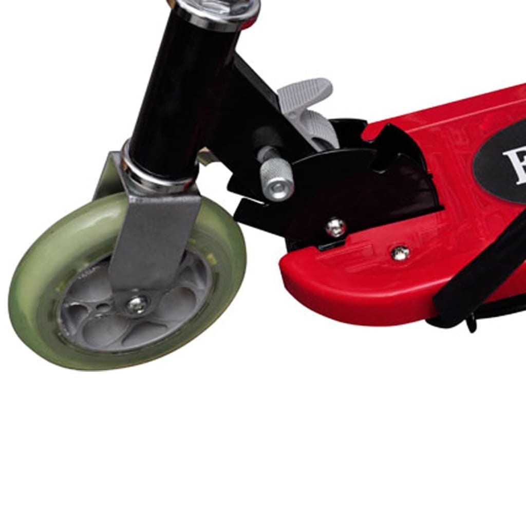 vidaXL Electric Scooter with Seat 120 W Red