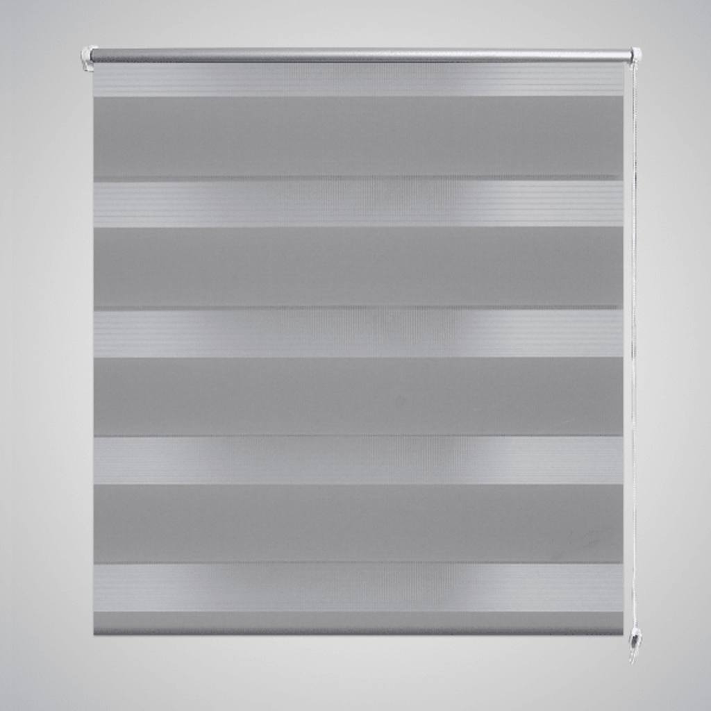 Zebra Blind 90 x 150 cm Grey