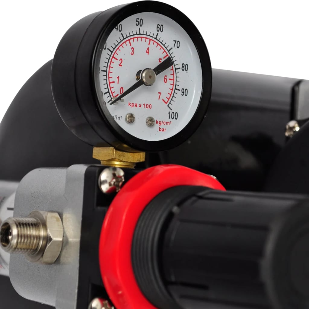 vidaXL Airbrush compressor set with 3 pistols 310 x 150 x 310 mm