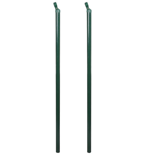 vidaXL Fence Struts 2 pcs 175 cm
