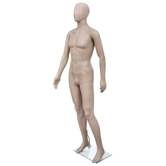vidaXL Mannequin Man Round Head
