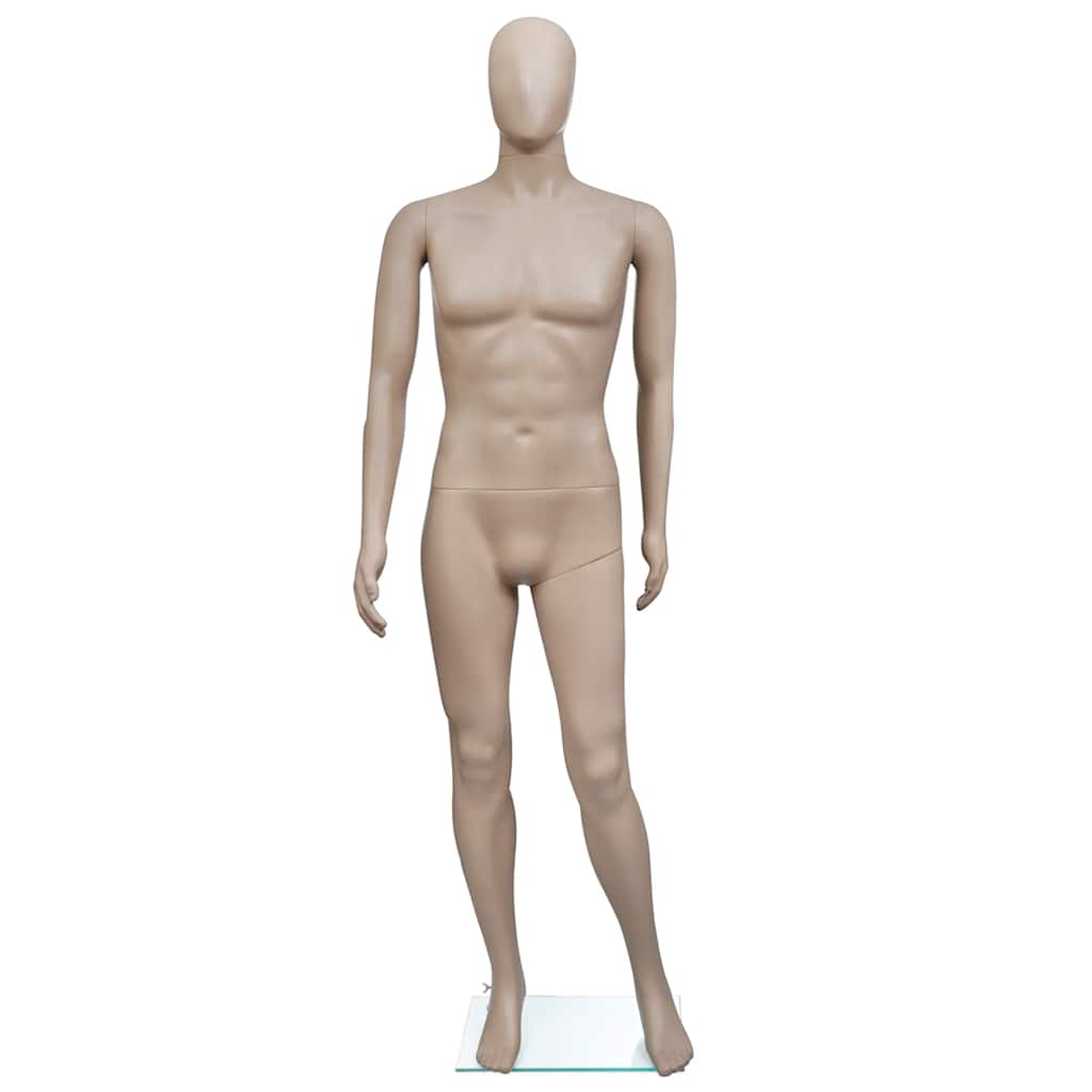 vidaXL Mannequin Man Round Head
