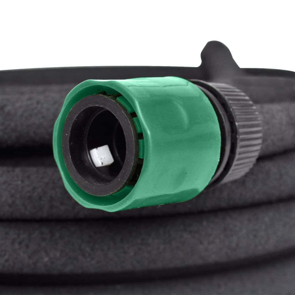 vidaXL Soaker Hose Watering & Irrigation Garden 1/2" Connector 50 m