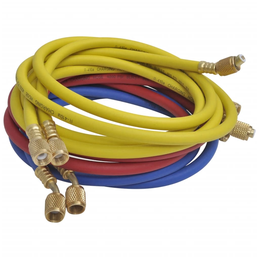vidaXL 4-way Manifold Gauge Set for Air Conditioning
