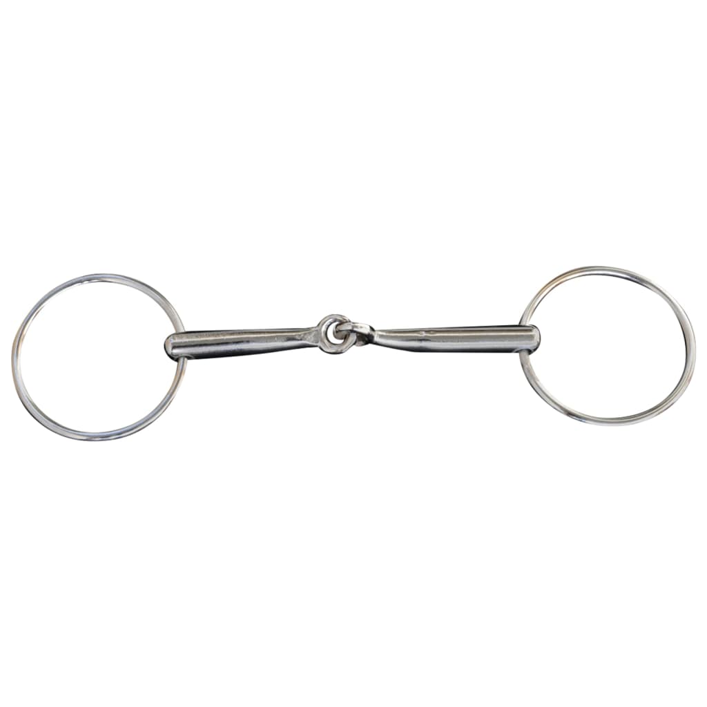 vidaXL Leather Flash Bridle with Reins and Bit Brown Full