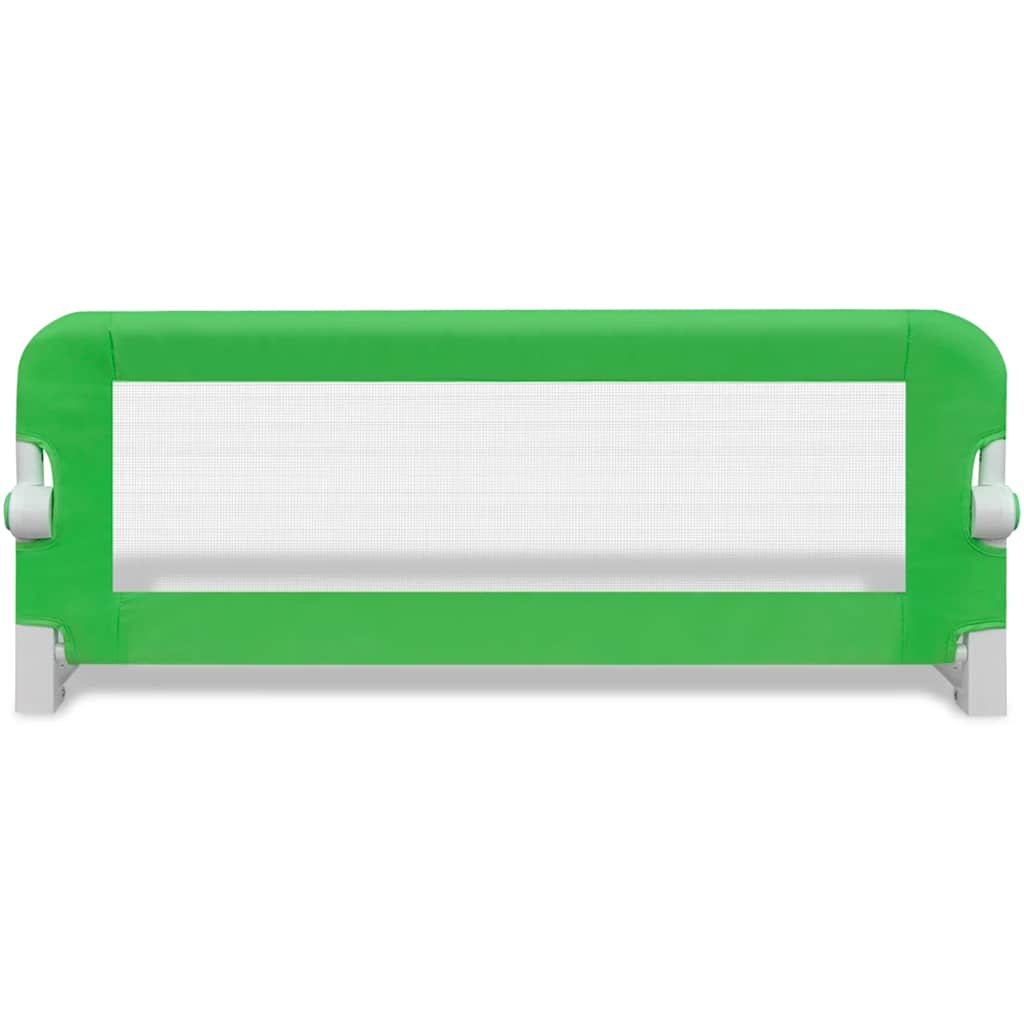 vidaXL Toddler Safety Bed Rail 102 x 42 cm Green