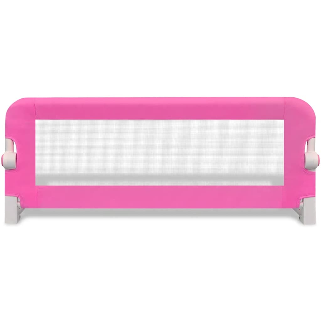 vidaXL Toddler Safety Bed Rail 102 x 42 cm Pink