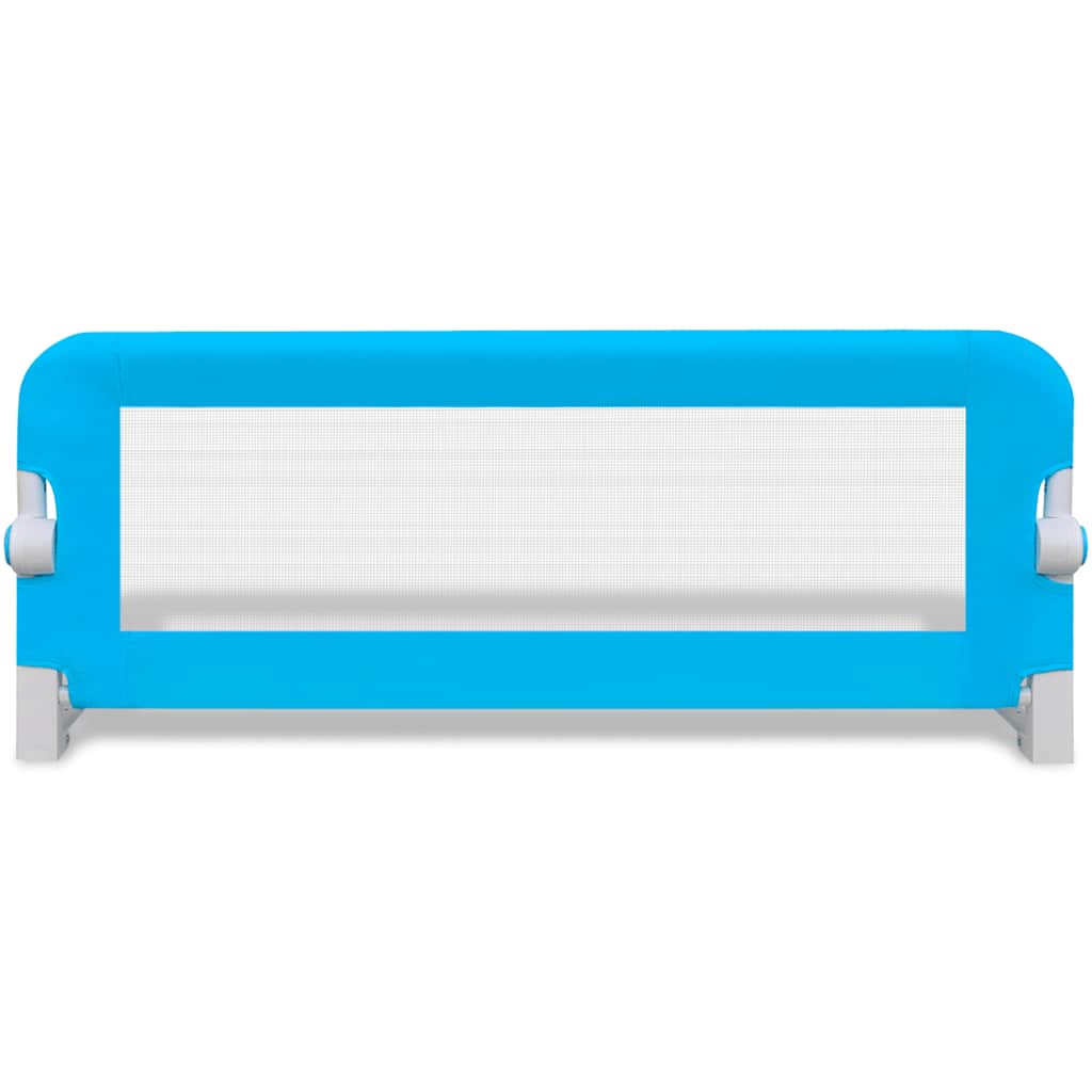 vidaXL Toddler Safety Bed Rail 102 x 42 cm Blue