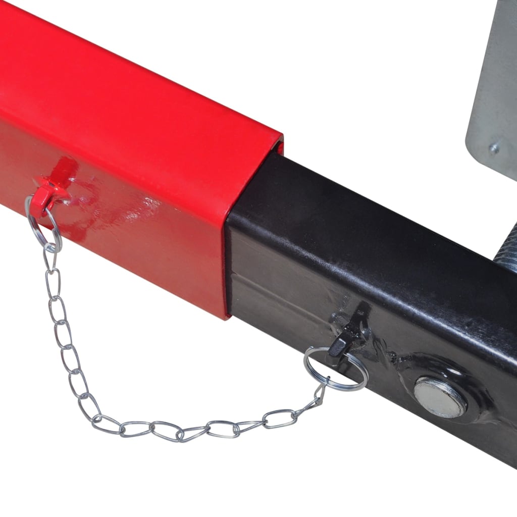 vidaXL Cross Beam Adapter 2 Ton Red